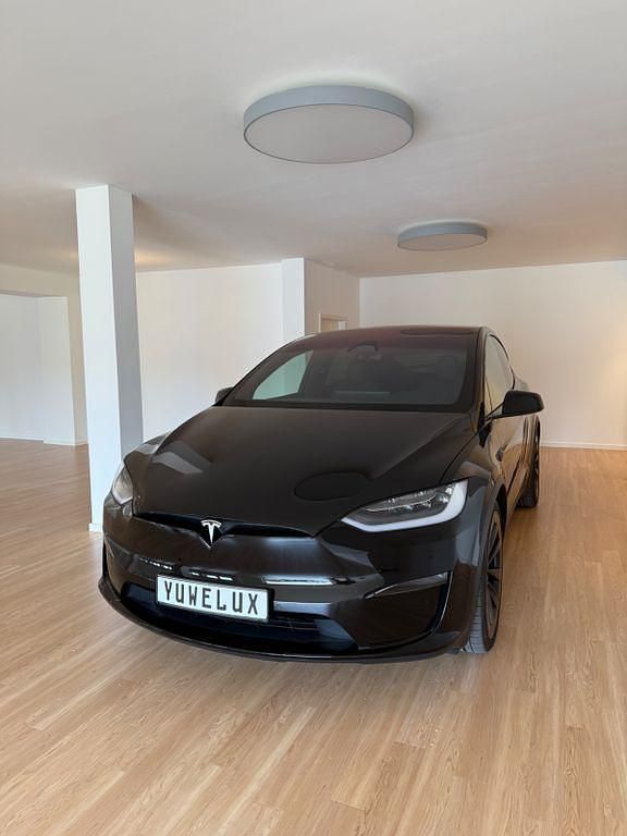 Schwarz Gebraucht 2023 Tesla Model X Plaid SUV | 99.999 € (Teuer) - Bild 1/4