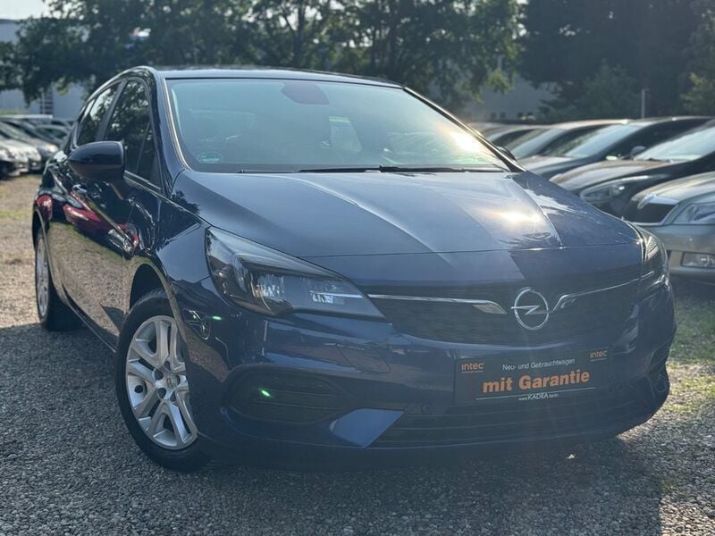 Blau Gebraucht 2021 Opel Astra Limousine | 10.290 € (Superpreis) - Bild 1/4
