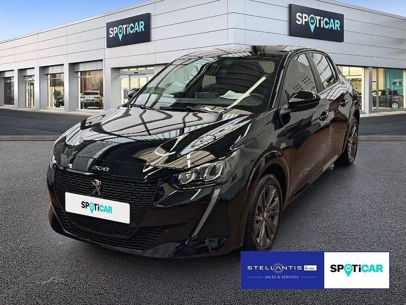 Schwarz Gebraucht 2022 Peugeot e-208 Active Kleinwagen | 16.450 € (Fairer Preis) - Bild 1/4