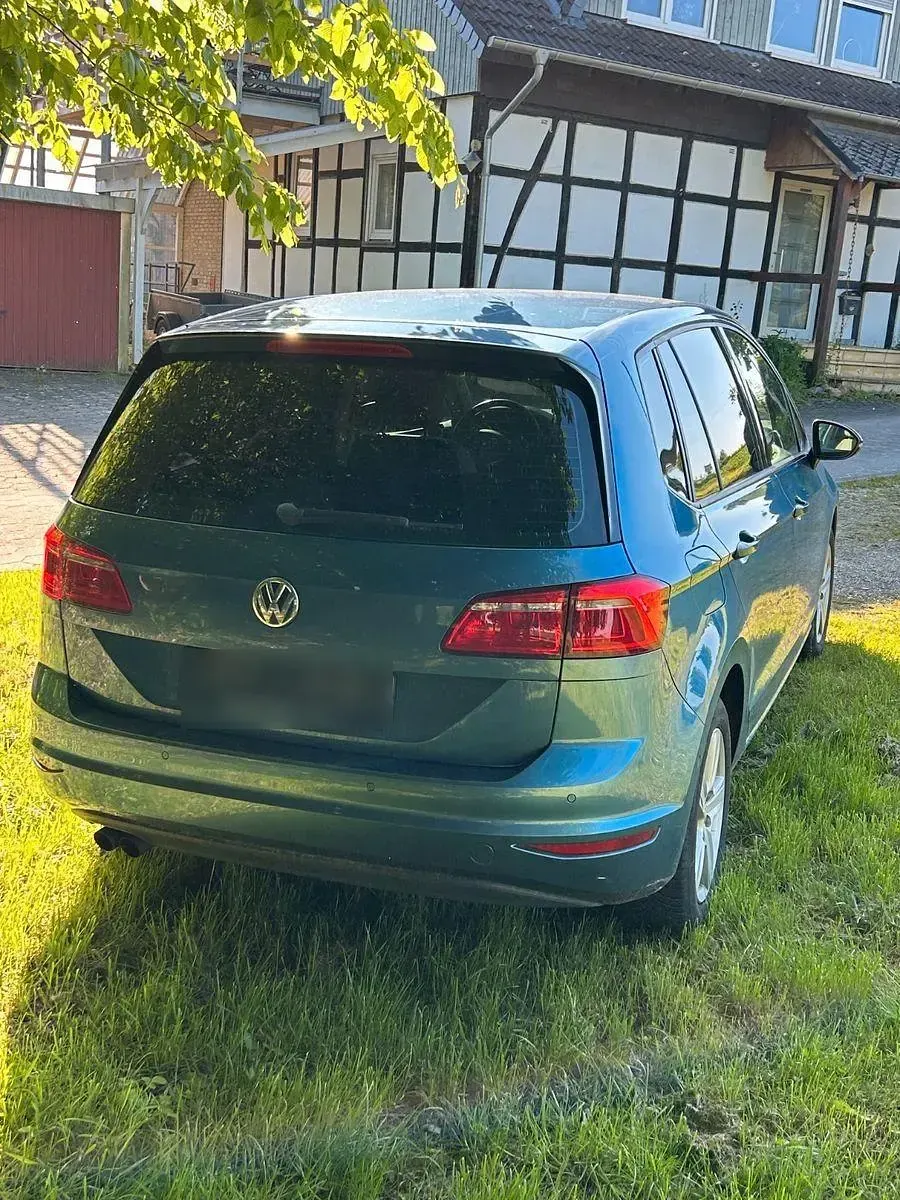 Gebraucht VW Golf Sportsvan Comfortline 150 PS (110 kW) 2014 Blau Van / Kleinbus