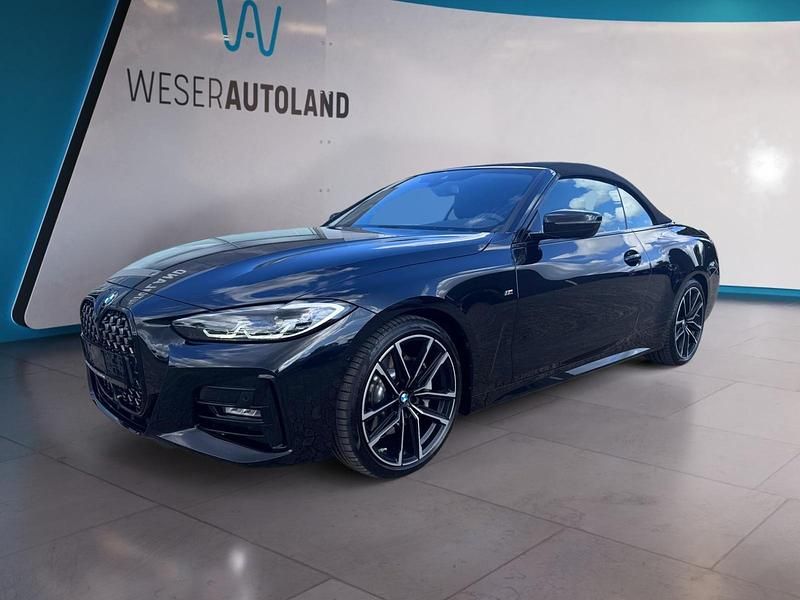 Schwarz Gebraucht 2022 BMW 430 Cabriolet Shadowline Cabrio | 41.500 € (Superpreis) - Bild 1/4