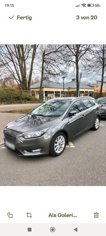 Gebraucht Ford Focus Titanium 120 PS (88 kW) 2018 Grau Kombi