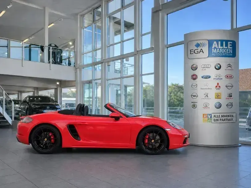 Gebraucht Porsche 718 Boxster S 350 PS (257 kW) 2018 Indischrot Cabrio