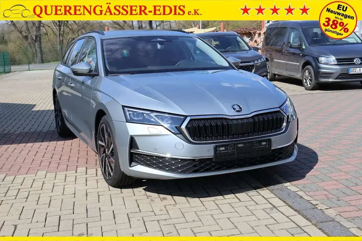 Neu Skoda Octavia Dynamic 150 PS (110 kW) 2026 Smokey diamond silver Kombi