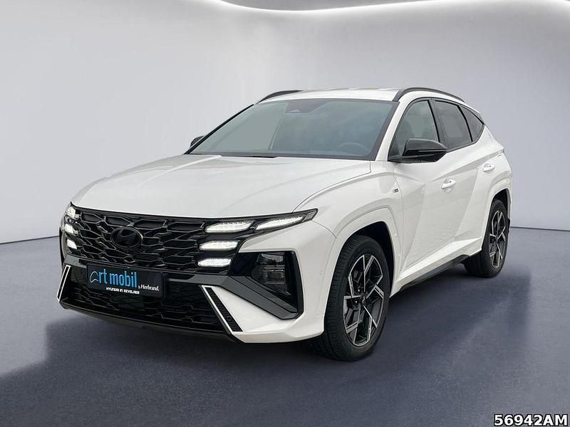 Neu Hyundai Tucson N Line 150 PS (110 kW) 2025 Atlas white SUV