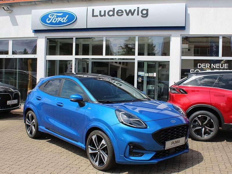 Blau Gebraucht 2020 Ford Puma ST-Line X SUV | 18.490 € (Etwas zu teuer) - Bild 1/4