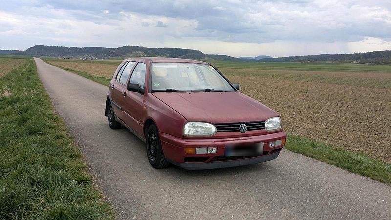 Gebraucht VW Golf III 75 PS (55 kW) 1997 Rot Kleinwagen