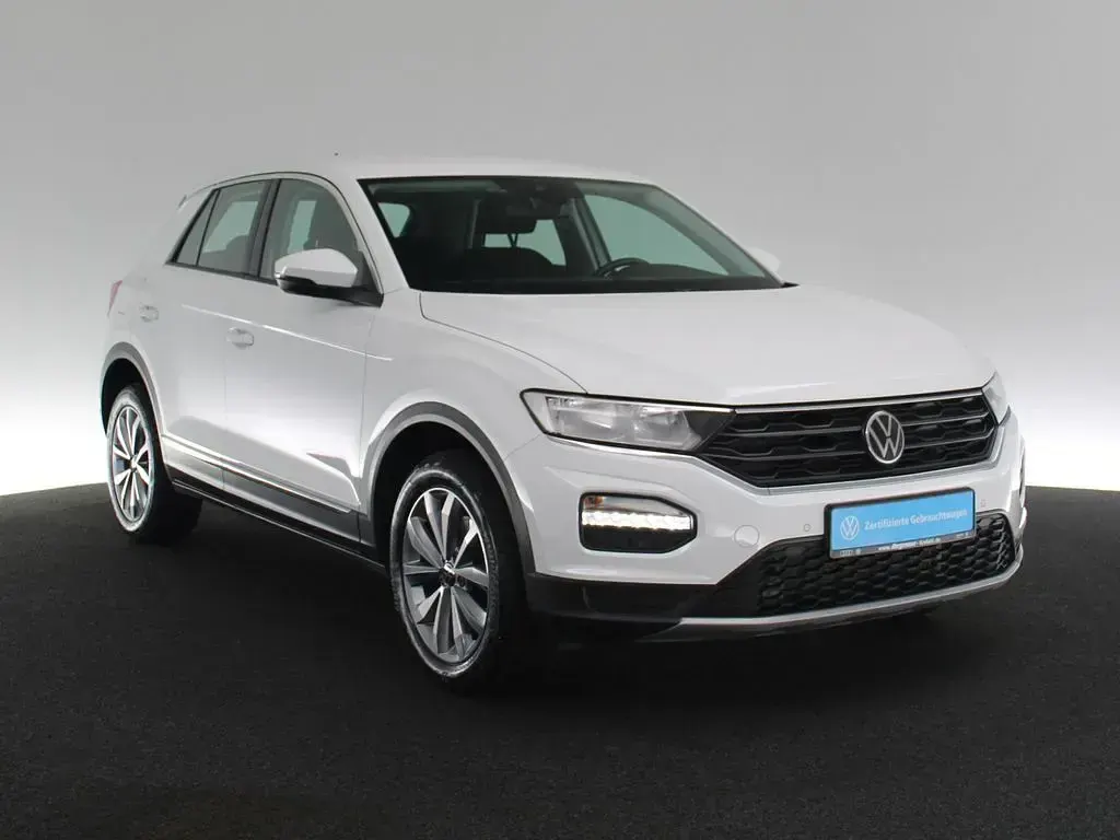 Gebraucht VW T-Roc Style 150 PS (110 kW) 2022 Weiss / pure white SUV