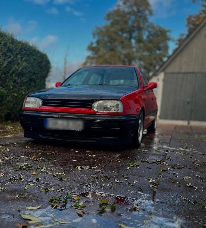 Gebraucht VW Golf III 75 PS (55 kW) 1995 Rot Kleinwagen