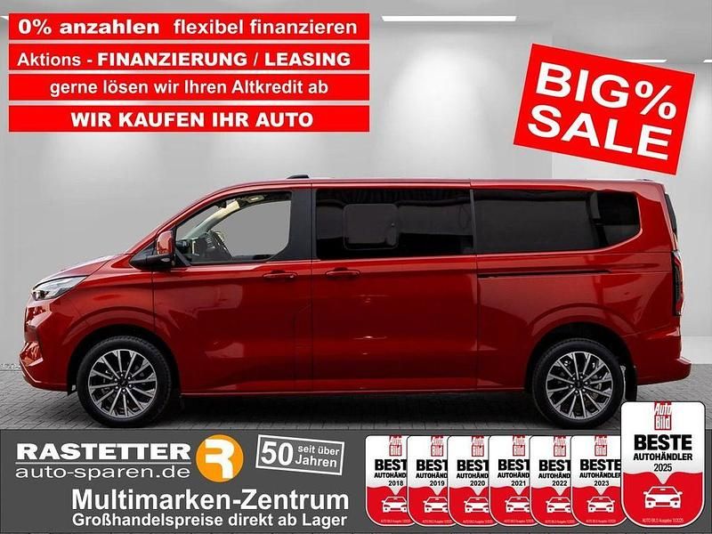 Artisan red Neu 2025 Ford Tourneo Custom Titanium X Van / Kleinbus | 49.380 € (Superpreis) - Bild 1/4