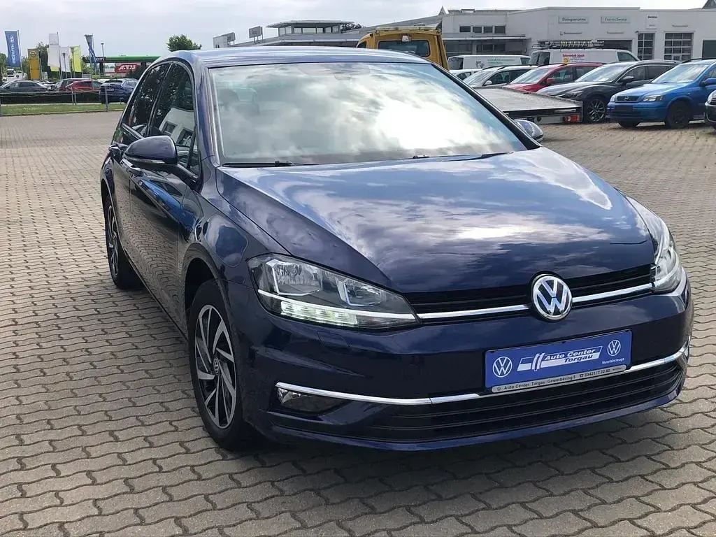 Gebraucht VW Golf VII Join 116 PS (85 kW) 2019 Blau Limousine