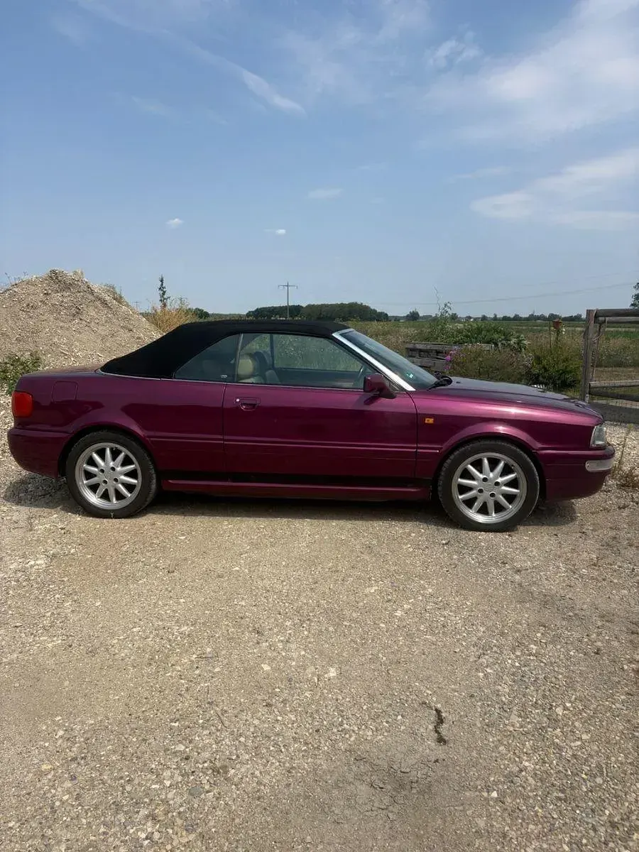 Gebraucht Audi Cabriolet 125 PS (91 kW) 1999 Violet Cabrio