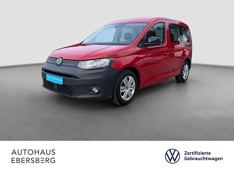 Gebraucht VW Caddy Basis 122 PS (89 kW) 2023 Rot Van / Kleinbus