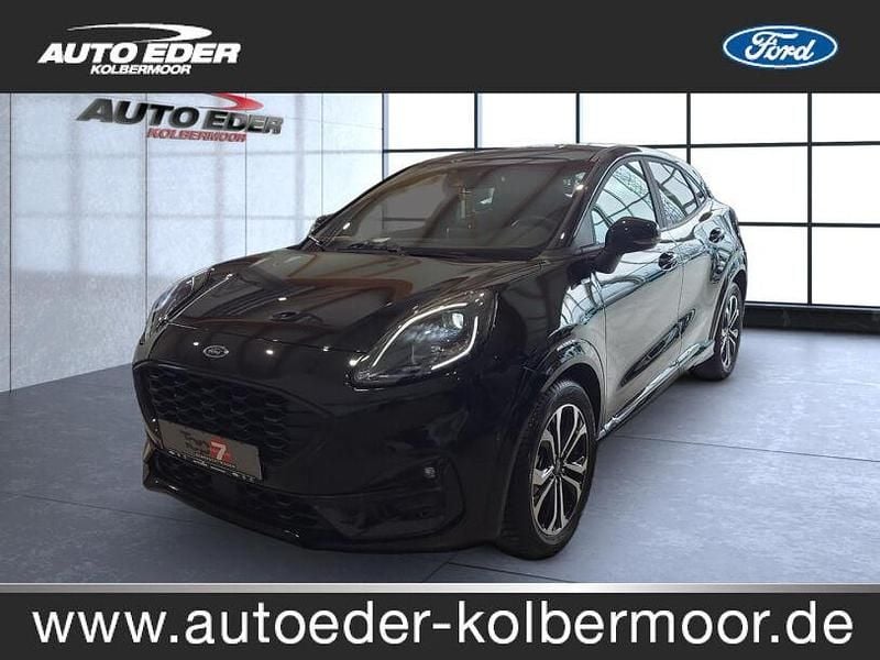 Obsidianschwarz Gebraucht 2024 Ford Puma ST-Line SUV | 21.390 € (Superpreis) - Bild 1/4