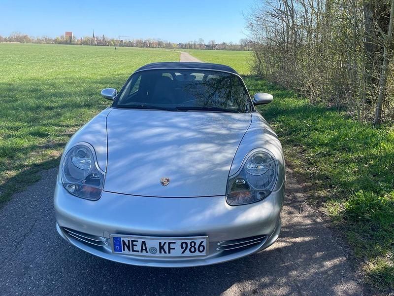 Gebraucht Porsche Boxster 228 PS (167 kW) 2003 Silber Cabrio