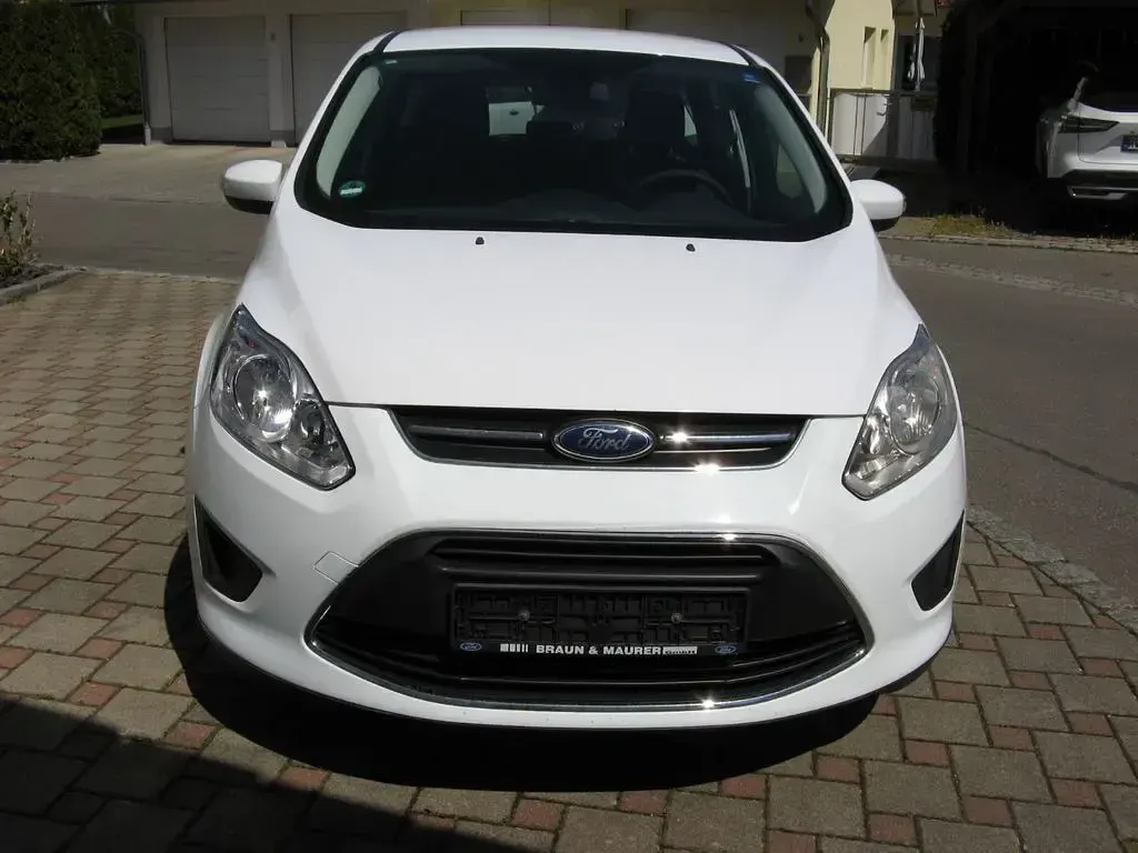 Gebraucht Ford C-MAX Trend 116 PS (85 kW) 2014 Weiß Van / Kleinbus