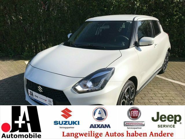 Pure white pearl (metallic) Gebraucht 2024 Suzuki Swift Sport Kleinwagen | 21.490 € (Fairer Preis) - Bild 1/4