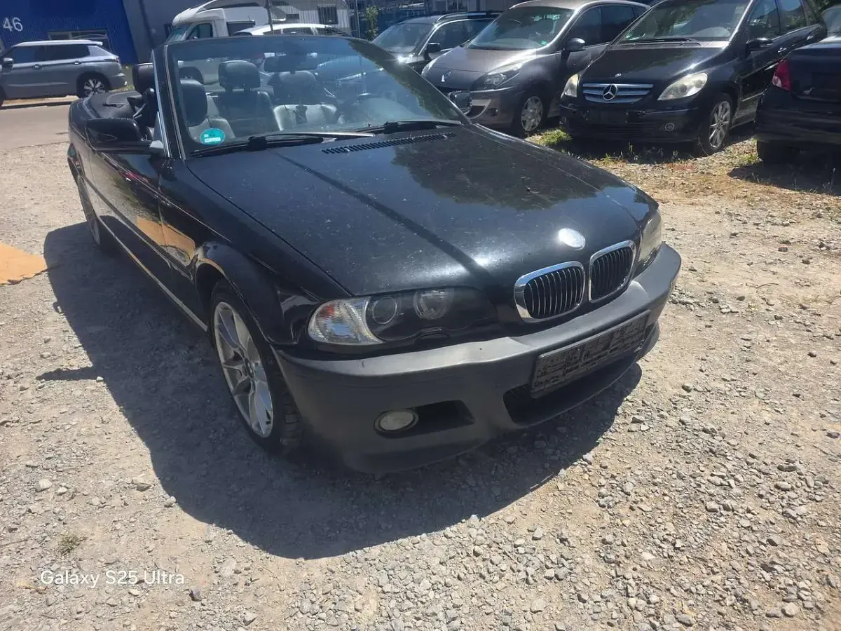 Gebraucht BMW 320 Cabriolet 170 PS (125 kW) 2002 Schwarz Cabrio