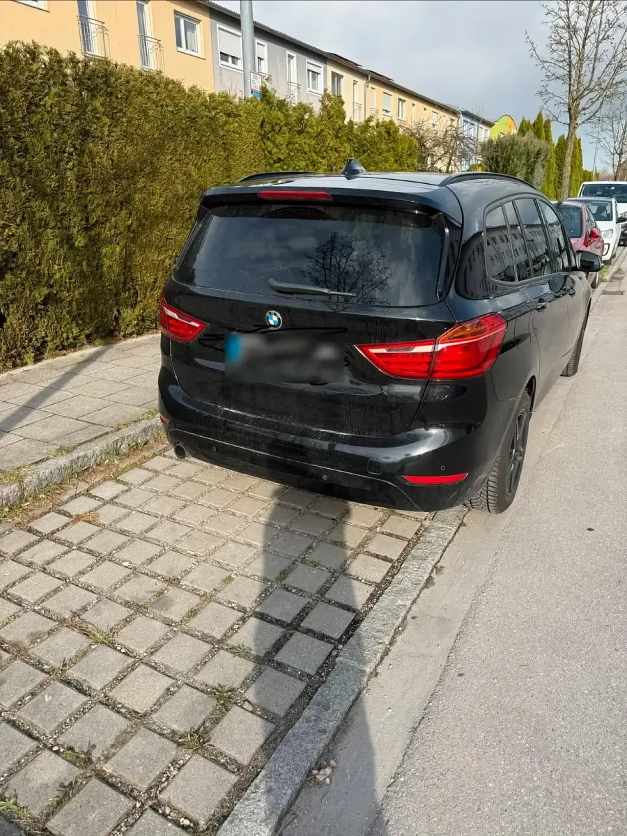 Gebraucht BMW 218 Gran Tourer 2017 Schwarz Van / Kleinbus