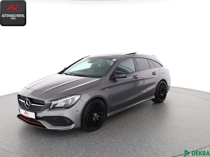 Grau Gebraucht 2018 Mercedes CLA250 Shooting Brake Sport Edition Kombi | 23.680 € (Fairer Preis) - Bild 1/4