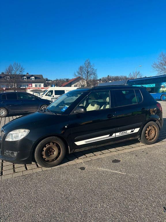 Gebraucht Skoda Fabia Elegance 105 PS (77 kW) 2008 Schwarz Limousine