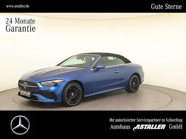 Metalliclack spektralblau (metallic) Gebraucht 2024 Mercedes 220 Advanced Cabrio | 52.899 € - Bild 1/4