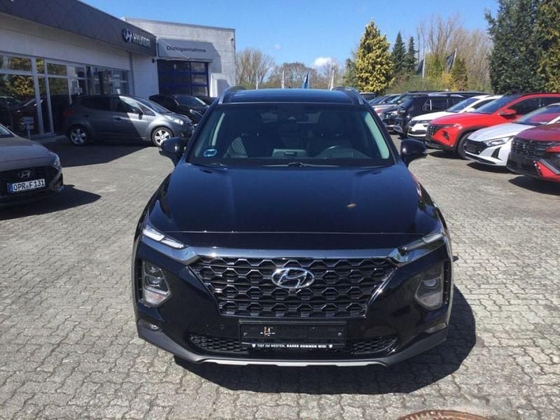 Gebraucht Hyundai Santa Fe Premium 200 PS (147 kW) 2020 Schwarz SUV