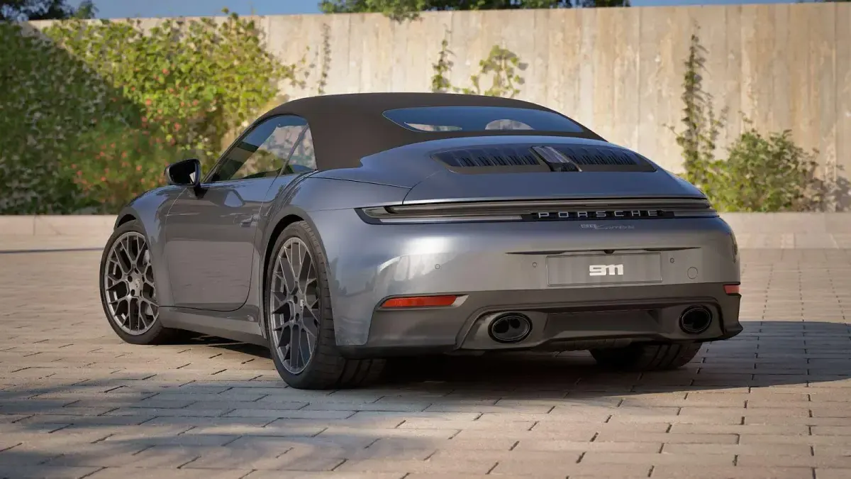 Neu Porsche 992 394 PS (289 kW) 2026 Vanadiumgraumetallic Cabrio