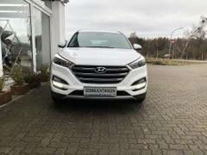 Weiß Gebraucht 2017 Hyundai Tucson SUV | 21.590 € (Teuer) - Bild 1/4