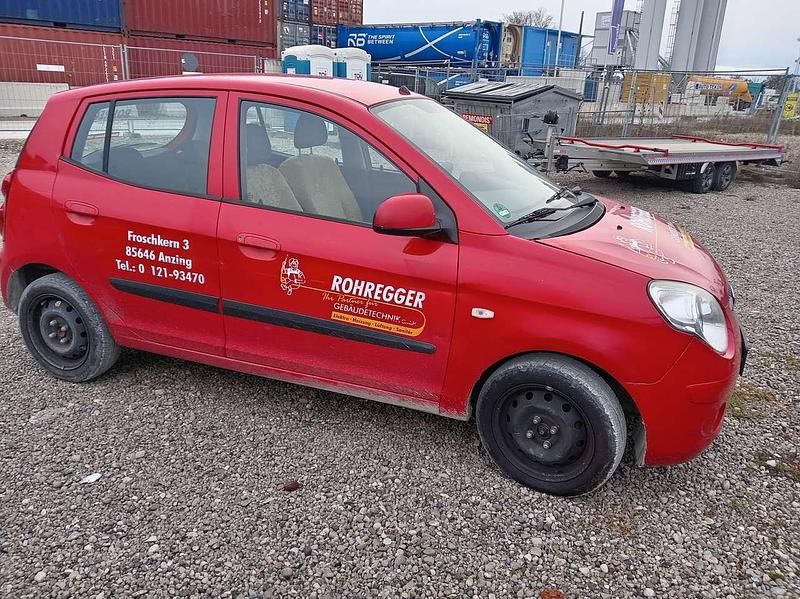 Gebraucht Kia Picanto 70 PS (51 kW) 2010 Rot Kleinwagen