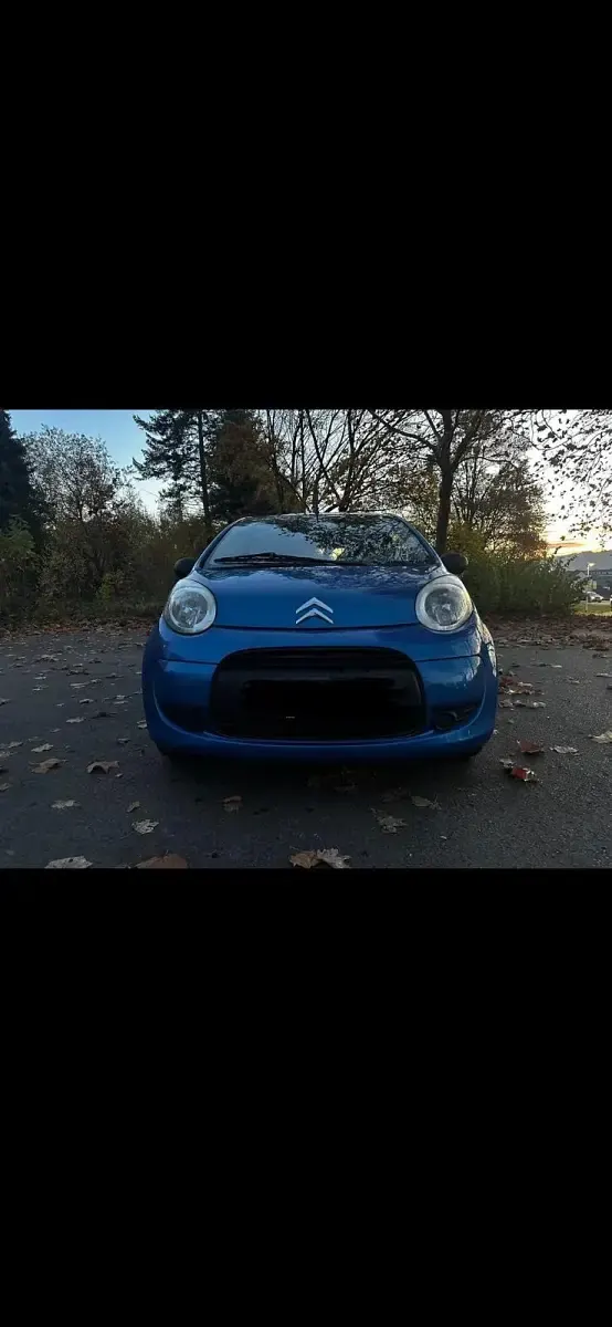 Gebraucht Citroën C1 63 PS (46 kW) 2009 Blau Kleinwagen