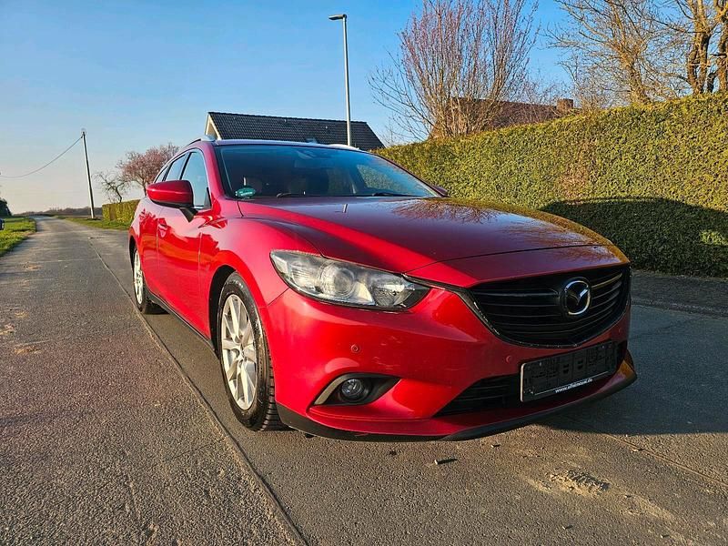 Gebraucht Mazda 6 Prime-Line 150 PS (110 kW) 2013 Rot Kombi