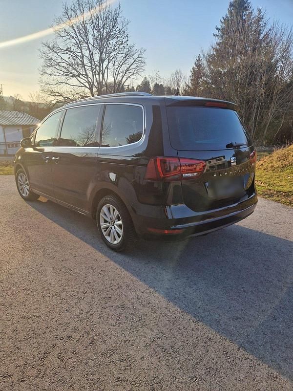 Gebraucht Seat Alhambra FR 184 PS (135 kW) 2016 Schwarz Van / Kleinbus