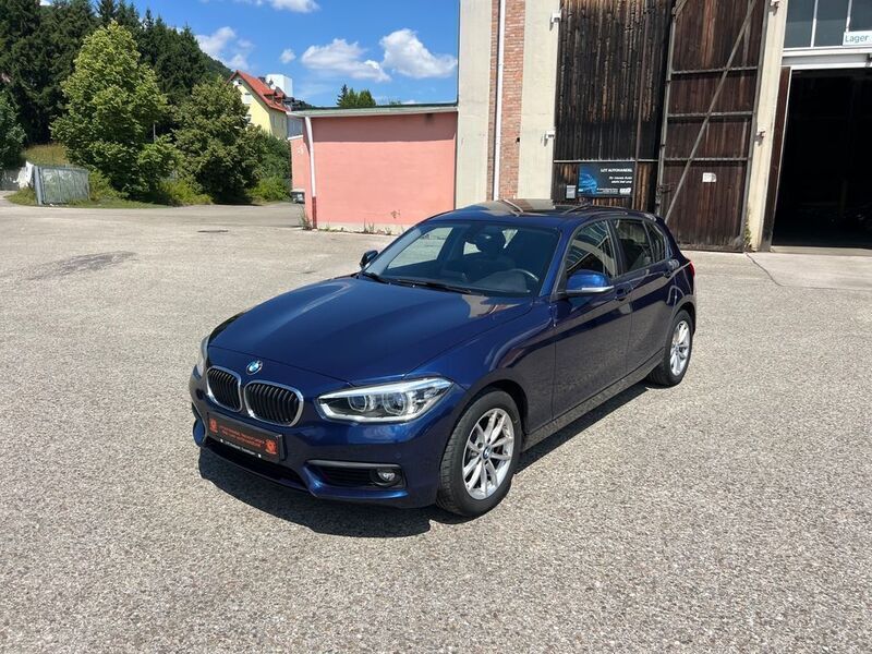 Blau Gebraucht 2018 BMW 116 Advantage Kleinwagen | 9.990 € (Guter Preis) - Bild 1/4