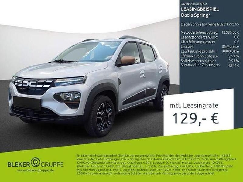 Silber Gebraucht 2023 Dacia Spring Extreme Kleinwagen | 11.680 € (Superpreis) - Bild 1/3