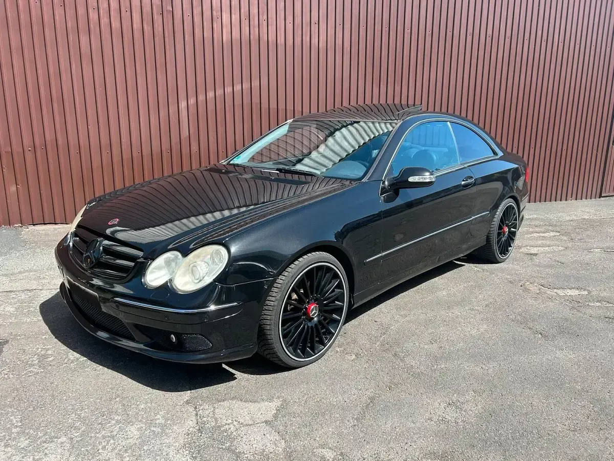 Gebraucht Mercedes CLK320 AMG 224 PS (164 kW) 2002 Schwarz Coupé