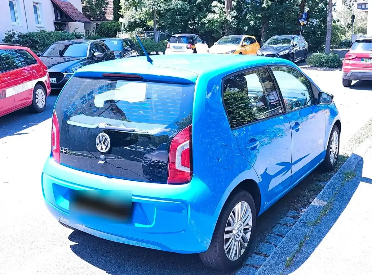Gebraucht VW up! Cup 60 PS (44 kW) 2014 Blau Kleinwagen