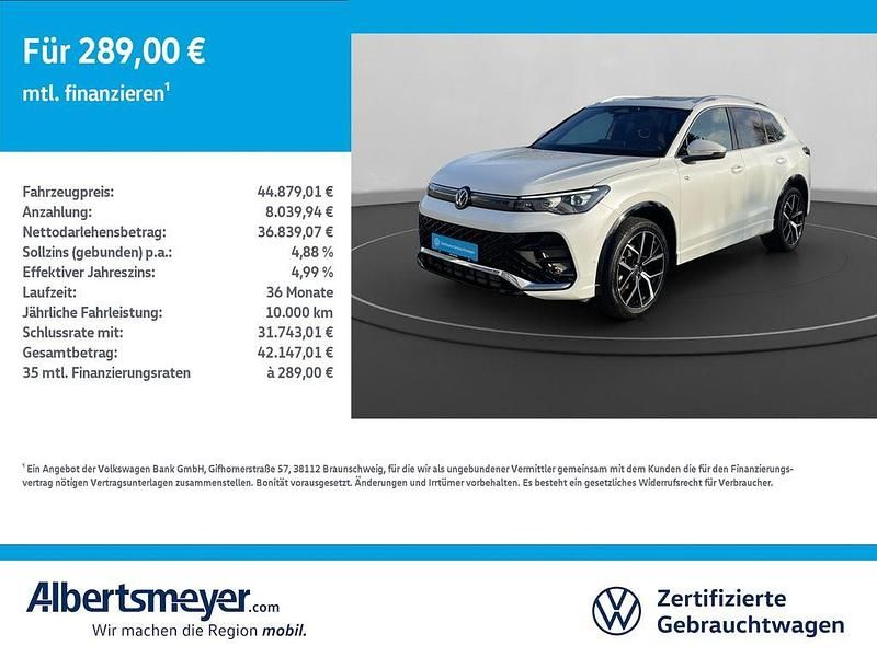 Metallic Gebraucht 2024 VW Tiguan R-line SUV | 44.879 € - Bild 1/4