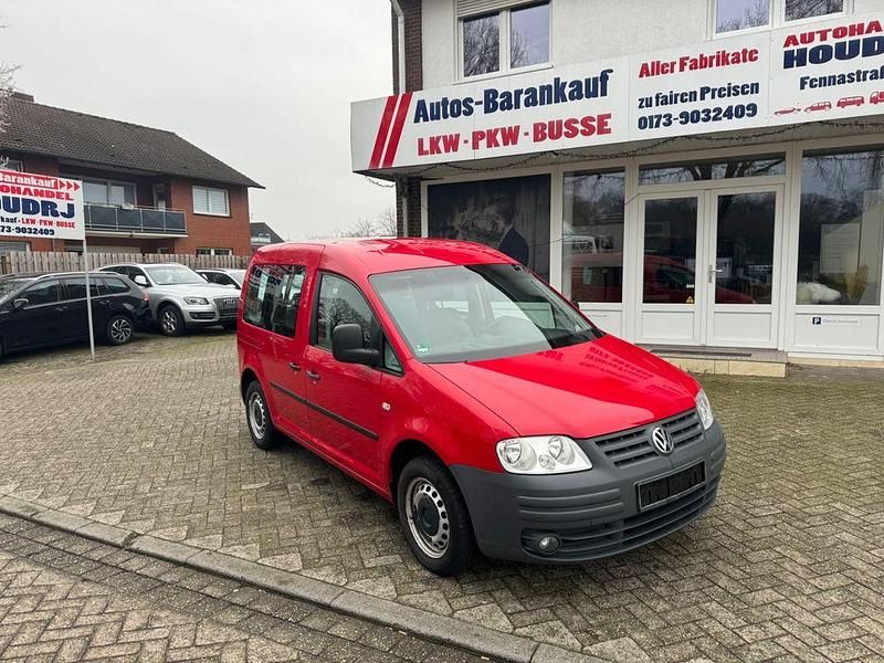 Rot Gebraucht 2006 VW Caddy Life Van / Kleinbus | 2.499 € (Fairer Preis) - Bild 1/4
