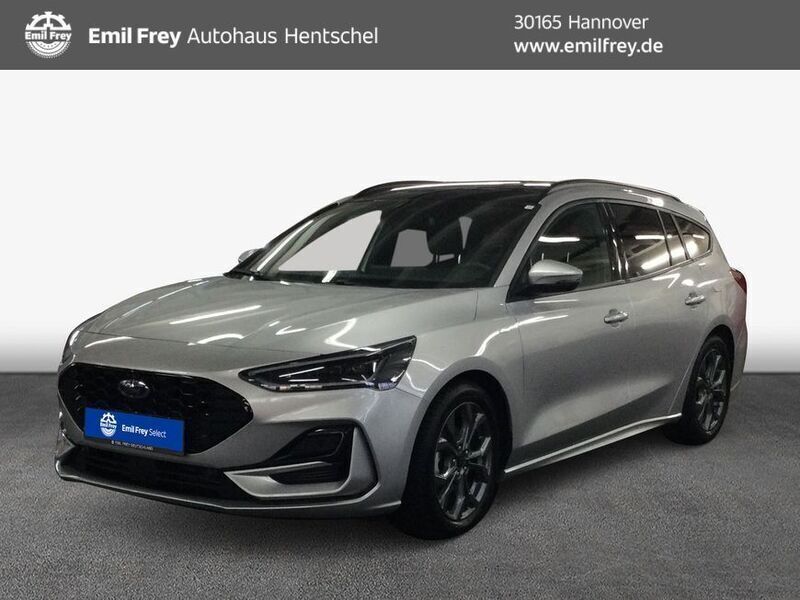 Moondust silver (metallic) Gebraucht 2023 Ford Focus ST-Line Kombi | 23.500 € (Guter Preis) - Bild 1/4
