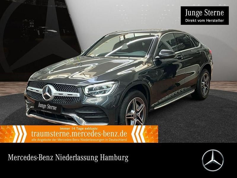 Grau Gebraucht 2021 Mercedes GLC300e AMG Limousine | 40.990 € (Fairer Preis) - Bild 1/3