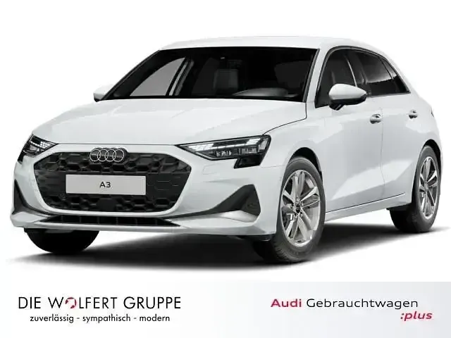 Gebraucht Audi A3 Advanced Plus 150 PS (110 kW) 2025 Gletscherweiß metallic Limousine