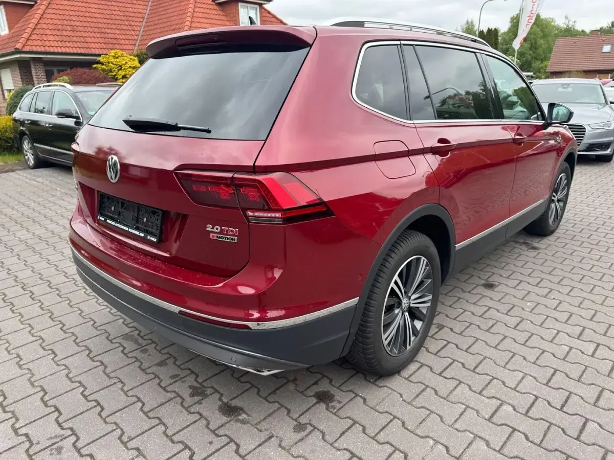 Gebraucht VW Tiguan Allspace 239 PS (175 kW) 2019 Rot SUV