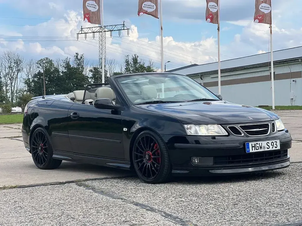 Gebraucht Saab 9-3 Cabriolet Aero 250 PS (183 kW) 2007 Schwarz Cabrio