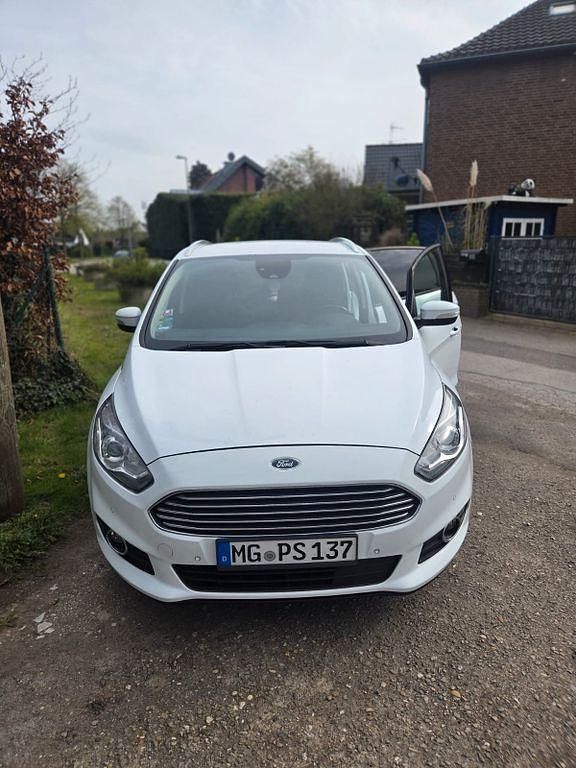 Gebraucht Ford S-MAX Business Edition 150 PS (110 kW) 2018 Weiß Van / Kleinbus