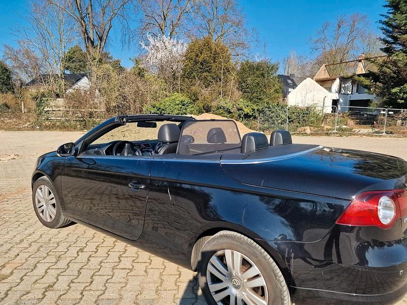 Gebraucht VW Eos 122 PS (89 kW) 2008 Schwarz Cabrio