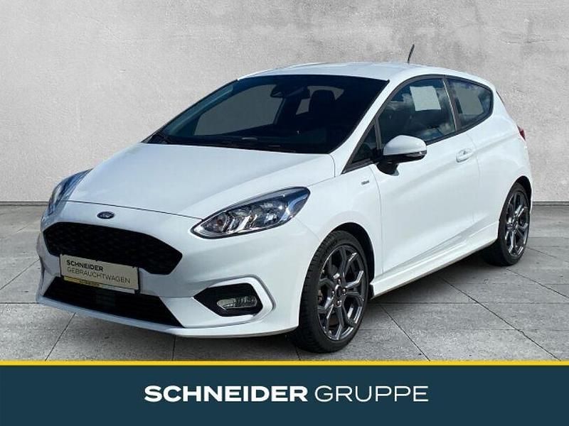Weiß Gebraucht 2019 Ford Fiesta ST-Line Kleinwagen | 15.890 € (Etwas zu teuer) - Bild 1/4