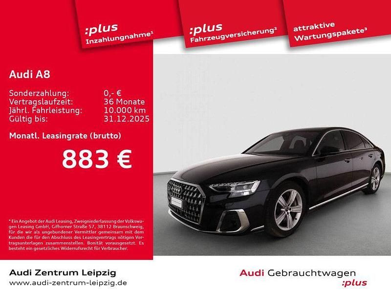 Schwarz Gebraucht 2025 Audi A8 Limousine | 69.900 € - Bild 1/3