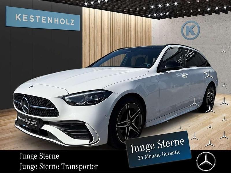 Unilack polarweiß Gebraucht 2021 Mercedes C300 AMG Kombi | 36.880 € (Etwas zu teuer) - Bild 1/4