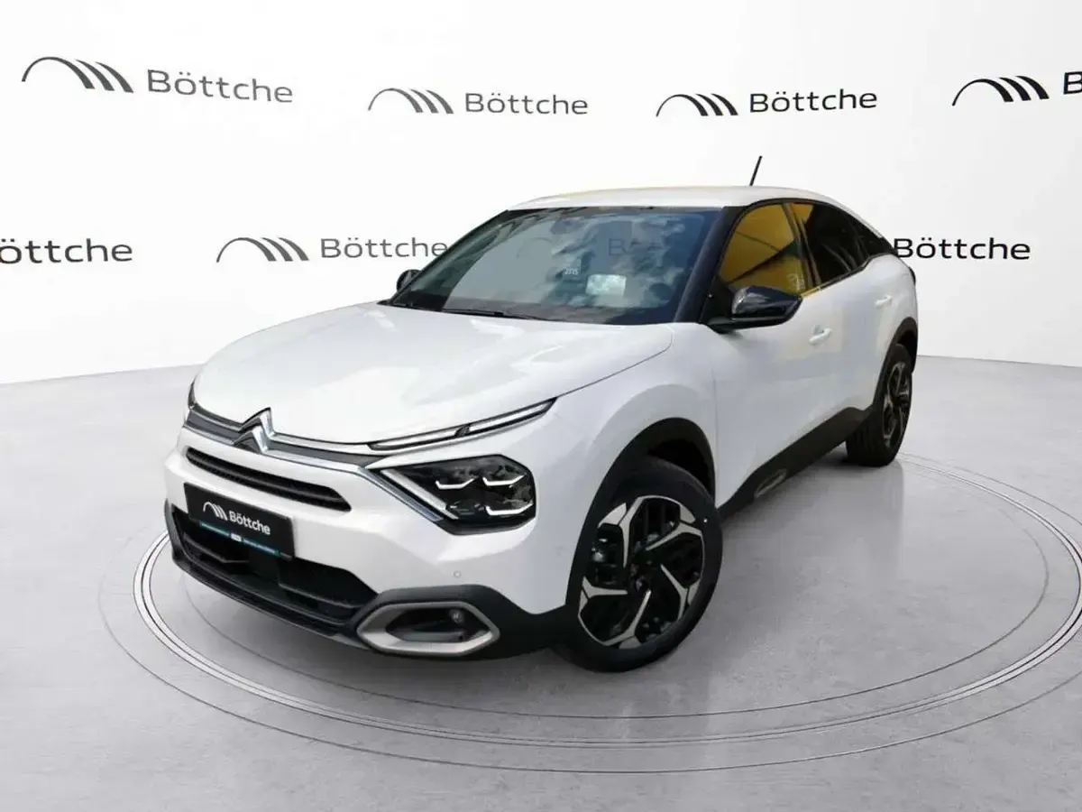 Gebraucht Citroën C4 PureTech 131 PS (96 kW) 2022 Lack weiss banquise/typ aussenverkleidung spiegel flach standard Limousine